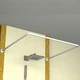 Штанга/карніз для шторки П-подібна універсальна Zerix CRS-U-90x90x90 90x90x90cm, 90x180cm, 270cm (нержавіюча сталь) (Блістер) - зображення 8