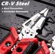 Плоскогубцы 9-в-1 для зачистки обрезки проводов Multifunctional Wire Stripper Crimper Plier - изображение 4