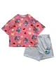 Піжама (домашній костюм) Primark футболка + шорти Stich коралово-сіра, 14-15р, 164см - изображение 1