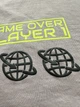 Піжама (домашній костюм) Primark футболка + шорти Game-over сіро-синя, 10-11р., 146см - изображение 3