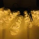 Уличная гирлянда светодиодная "Удлиненные лампы спираль" LED декоративное освещение для фасадов деревьев и праздников (AA0247) - изображение 6