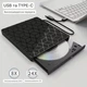 Внешний DVD-увод 7-в-1 USB3.0 Type-C — CD/DVD рекордер, проигрыватель, заноситель, портативный оптический дисковод для ноутбука - изображение 2