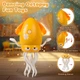 Музыкальная интерактивная игрушка «Танцующий осьминог» LED подсветка сенсорная для развития детей Желтый (AA0236) - изображение 8