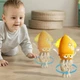 Музыкальная интерактивная игрушка «Танцующий осьминог» LED подсветка сенсорная для развития детей Желтый (AA0236) - изображение 9