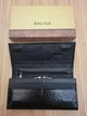 Лаковый женский кожаный кошелек BALISA черный G 3-826 - изображение 6
