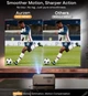 Смарт проектор Aurzen EAZZE D1 MAX Google TV 14.0 / 1000 ANSI Lumens / Native 1080P / 20W Dolby Audio / MEMC / Wi-Fi / Bluetooth Brown (EAZZED1MAX) - зображення 7