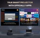 Смарт проектор Aurzen BOOM 3 Black: Full HD (1920x1080), 500 ANSI, Dolby Audio 36W, WebOS, Wi-Fi/Bluetooth чорний (BOOM3) - зображення 10