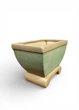 Кашпо-органайзер керамический зеленый DECOWARE Fine Pottery 16*9*11 см (DB000-38002) - изображение 2