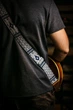 Ремінь для гітари та укулеле Felard з тканини гобелен з відділенням для медіаторів та перехідником для акустики з рудої шкіри( g.s. 17.1 Sky Diamond) - изображение 2