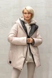 Жіноча двостороння зимова куртка з капюшоном Seventeen XXL-3XL Бежевий (2000000183459) - изображение 9