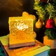 Ночник проектор Рассвет хрустальный куб MLT Cube Lamp - изображение 5