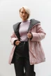 Жіноча двостороння зимова куртка з капюшоном Seventeen XXL-3XL Рожевий (2000000183398) - зображення 2