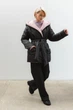 Жіноча двостороння зимова куртка з капюшоном Seventeen XXL-3XL Рожевий (2000000183398) - зображення 5