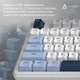 Клавіатура Ajazz AK870 V2 Flying Fish Switch White USB-C (AK870-V2-FF-BWB) - зображення 11