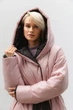 Жіноча двостороння зимова куртка з капюшоном Seventeen XXL-3XL Рожевий (2000000183398) - зображення 8