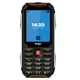 Мобiльний телефон Ergo E283 Dual Sim Black Orange - зображення 1