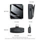 Мікрофон Vention USB Type-C 2-Pack Wireless Lavalier Black (NCBB0) - изображение 2