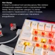 Клавиатура Ajazz NK68 Red Switch White USB-C (NK68-R-W) - изображение 10