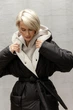 Жіноча двостороння зимова куртка з капюшоном Seventeen XXL-3XL Чорний (2000000199337) - зображення 1