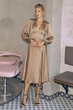 Жіноча святкова сукня із шовку Армані Seventeen XXL-3XL Коричневий (2000000199726) - изображение 5