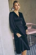 Жіноча святкова сукня із шовку Армані Seventeen XXL-3XL Чорний (2000000199757) - изображение 2