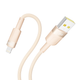 USB YOKI STYLE YK-ST41 Lightning 2.4A 1.2m Оранжевый - изображение 6