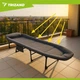 Кровать раскладная туристическая TRIZAND 150 кг, мягкая раскладушка с матрасом и боковым карманом - изображение 7
