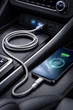 Кабель USB-A – Type-C (Micro USB – USB-C) Spring AR72, спіральний, для зарядки та передачі даних - зображення 2