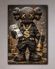 Дизайнерська картина KAWS LUX - 80х120 см - изображение 1