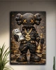 Дизайнерська картина KAWS LUX - 60х90 см - изображение 2