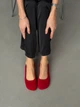 Женские балетки 37 24 см Красный 11539 - изображение 1