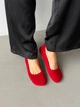 Женские балетки 37 24 см Красный 11539 - изображение 8