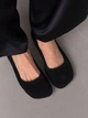 Женские балетки 39 25.5 см Чёрный 11538 - изображение 4