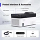 Проектор MAGCUBIC HY450 8K, 4K 2/32GB, Native 1080P, Android 14, 900 ANSI, Автофокус, WiFi6 + BT5.4 Домашний кинотеатр - изображение 7