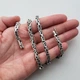 Серебряная цепь плетение Лисий хвост 100 г и подвес 13 грамм - изображение 7