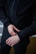 Теплый мужской тактический костюм софтшелл на флисе черный утепленный softshell M - изображение 3