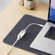 Кабель-перехідник HOCO UA41 UA41B Crystal Type-C ethernet adapter(100 mbps) apricot (6942007658515) - изображение 7