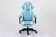 Комп'ютерне крісло Infini Core SkyFabric Blue з підставкою для ніг та ергономічною підтримкою, Синє - зображення 2