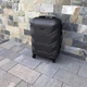 Велика валіза WINGS 147 L Black посилений корпус з ABS-пластику з кодовим замком - зображення 5