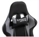Кресло игровое PlayMaker Supreme 94559 с тканевой обивкой и эргономичной спинкой, с подушками для головы и поясницы - изображение 4