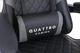Стильное кресло CARBON Quattro Gaming черно-серое для длительных игровых сессий - изображение 7