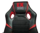 Игровое кресло SERIES EX Red черно-красное с регулировкой высоты и вращением на 360 градусов, 117×65×49 см - изображение 5