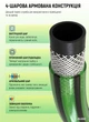 Шланг армированный Alloid Pro 4-х слойный "Grasshopper" 3/4" 20 м + подарок (WH-67659) - изображение 5