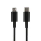 Кабель для зарядки Wuw USB Type-C to Micro QC/Data Тех.пак. 1m Black - изображение 1