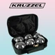 Игра - набор "Петанк бочче", 6 металлических шаров в чехле Kruzzel - изображение 4
