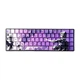 Комплект кейкапів для механічної клавіатури Sakura PBT Purple Anime: Dye-Sub, Cherry, Novelties - зображення 1