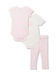Детский комплект Calvin Klein два боди и штаны 1159855527 (Розовый 18M) на рост 76-81 см - изображение 1