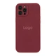 Чохол Silicone Case Full Size with Frame для iPhone 12 Pro Max 37.Rose Red - изображение 1