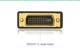 Кабель UGREEN 20124 DVI 24+1 Male to HDMI Female Adapter (Black) - зображення 4