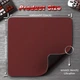 Игровая поверхность Attack Shark CM02 Red, большой формат 450×400 мм, ткань/резиновая основа, 4 мм - изображение 9